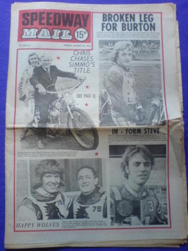 Speedway mail aug 1976 - -,