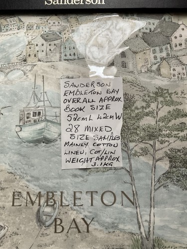Sanderson embleton bay fabric - embleton,