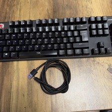 HyperX HX-KB6RDX-UK Alloy Origins RGB Gaming Mechanical Keyboard - Red