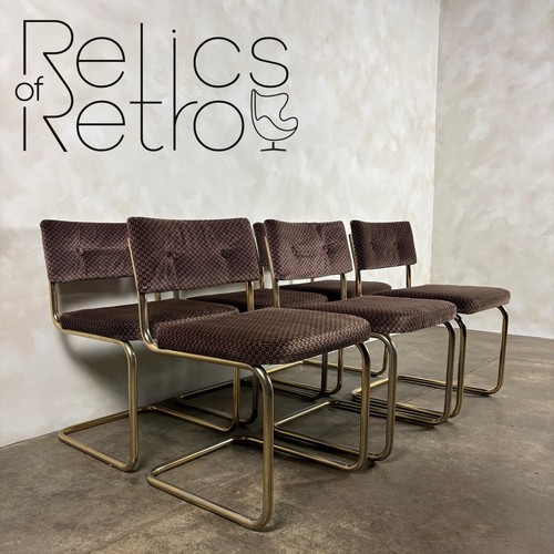 Six marcel breuer cesca brass - six,
