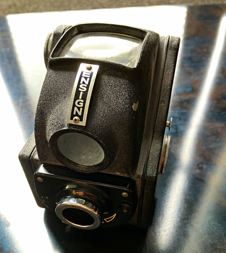 Ensign box film camera - 6-20,