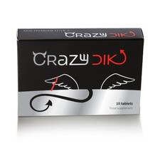 Crazy DIK Tablets 10 Tabs x3 New Same Day Despatch Natural Nitric Oxide Booster.