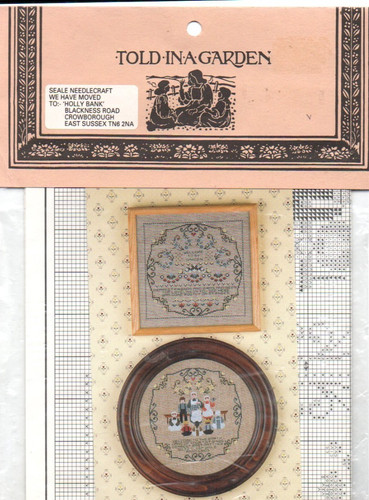 Cross stitch told garden - cross,
