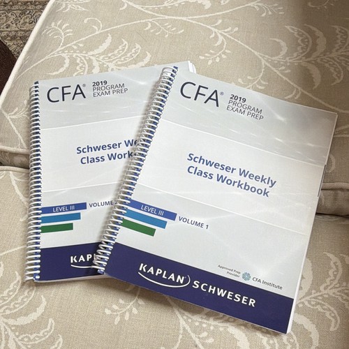 Kaplan schweser cfa 2019 exam - cfa,