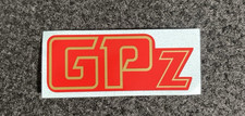 KAWASAKI GPZ750 FAIRING FRONT DECAL GPZ 750-RED MODEL