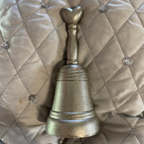 Silver hand bell - counter, desk
