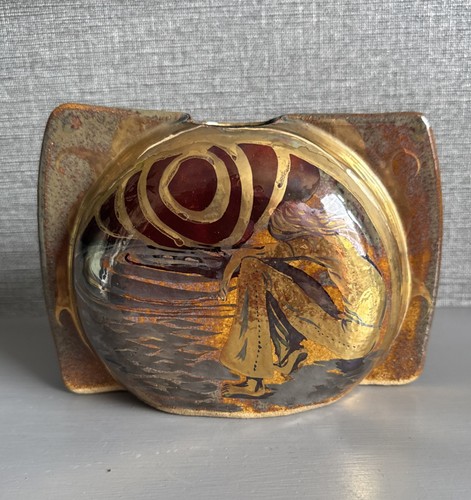 Rare 1971 pottery studio purse - pottery,