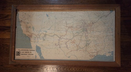 1966 santa atsf railway - atsf,
