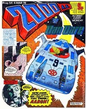 2000 AD UK #54 FN 1978 Stock