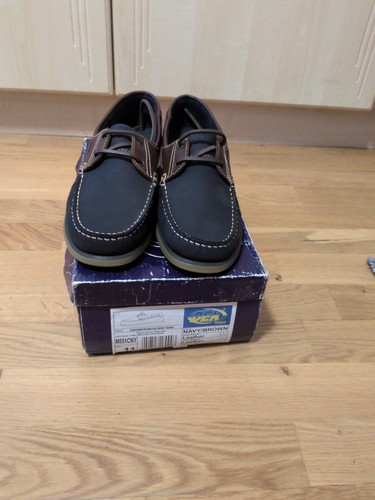 Dek boat shoes navy - shoes, navy/brown
