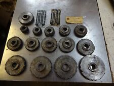 Adcock and Shipley, Adcock & Shipley milling machine, mill table feed gears