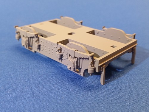 Gwr straight frame - bogie, 7mm