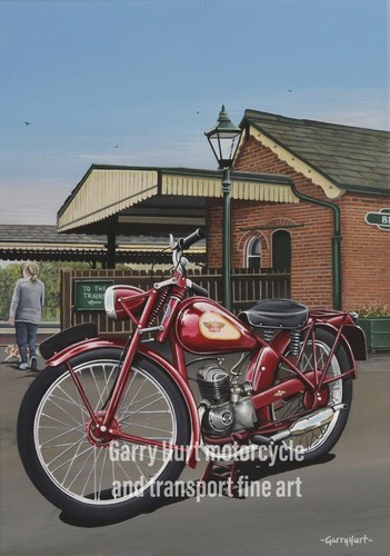 James comet 98cc motorcycle - james,