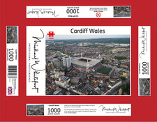 Cardiff in Wales  1000pc