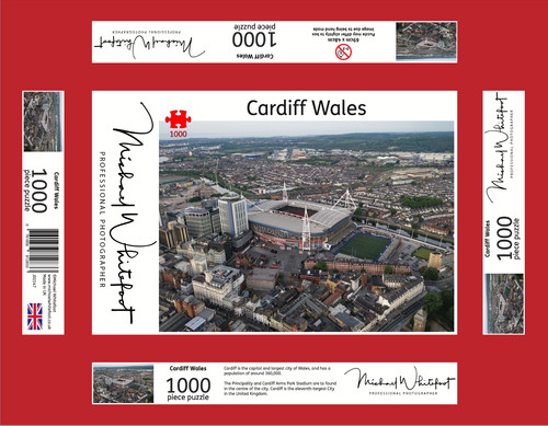 Cardiff wales 1000pc - wales,