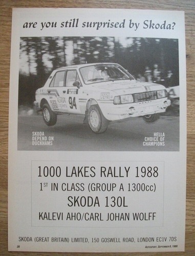 Skoda 130l 1000 lakes - 130l,