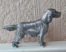 KENART CAST METAL IRISH SETTER ORNAMENT IRISH SETTER METAL DOG ORNAMENT