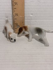 Vintage 2 Dogs Pointer/Terrier
