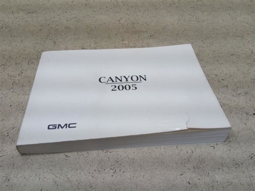 Canyon 2005 owners manual - ,