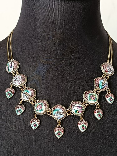 Vintage persian enamel - vintage,