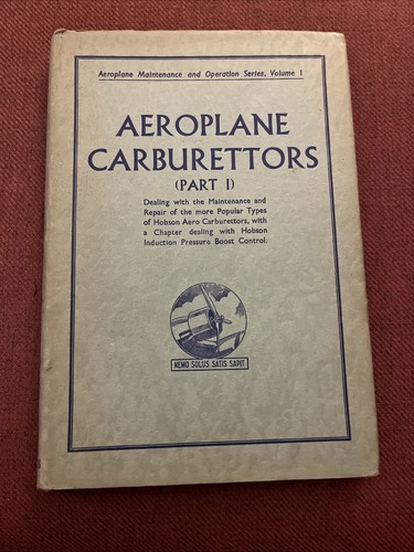 Aeroplane carburettors part - carburettors, (part
