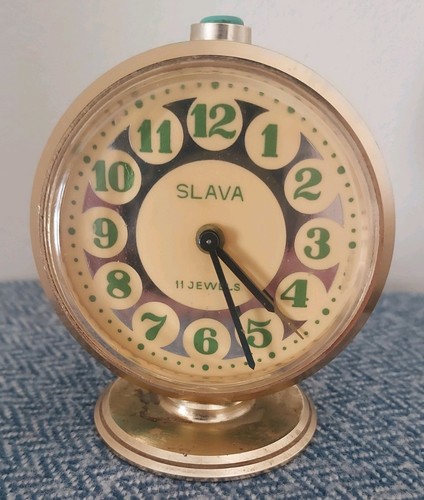 Vintage soviet slava alarm - vintage,