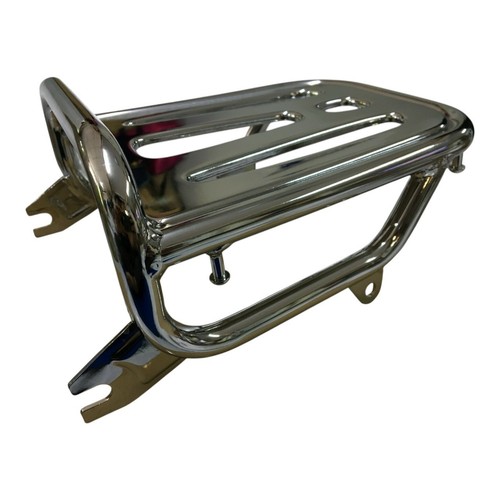 Chrome rear rack - chrome,
