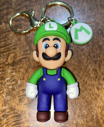 Luigi super mario keychain - luigi,