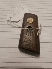 Webley & Scott Mk1 & Mk11 Wooden Pistol Grips OLD Vintage Wooden Grips