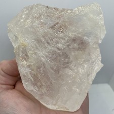 283g XL Clear Satyaloka Monastery Quartz (Azeztulite) Crystal Mineral Specimen
