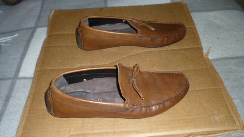 Men brown leather - m&s, men's