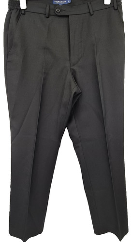 Men black office trousers - men's,