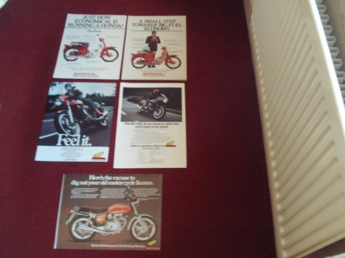 Honda motorcycles five