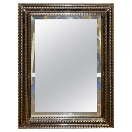 Lovely bevelled triple - bevelled, gold