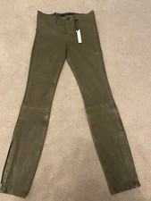 J BRAND LEATHER L8001 Mid Rise