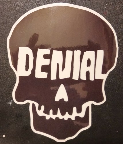 Denial sticker 10x13cm - 10x13cm, street