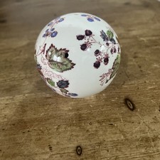 Vintage Masons Ironstone Fruit Basket Pot Pourri Pomander with Pourri