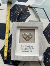 Decorative Sign True Friends Are Never Apart Maybe In Distance But Never InHeart