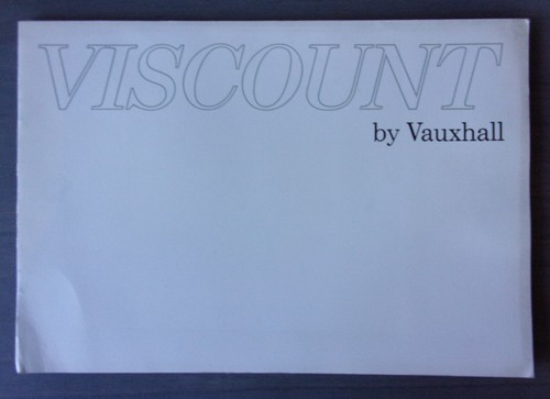 Vauxhall viscount orig 1966 - viscount, uk