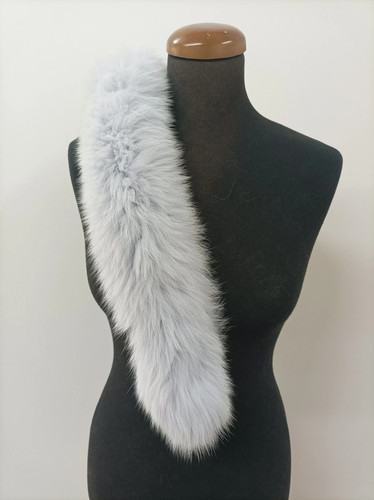 Real fox fur hood - real, in