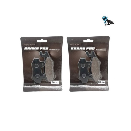 Set front brake pads - of,
