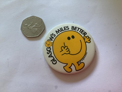 Glasgows miles better badge - miles,
