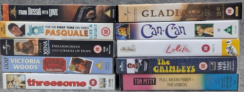 Various vhs films video movies - various,