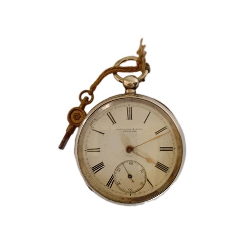 Antique 1889 waltham silver - waltham,