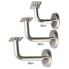 6x Handrail Stair Brackets