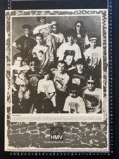 HMV T-SHIRTS 1980S - 1985