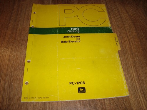 John deere bale elevator - deere,