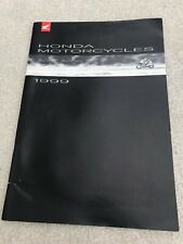 Honda  Range Blackbird RS125 RS250 NSR500 V MX CR Sales Brochure  Bike 