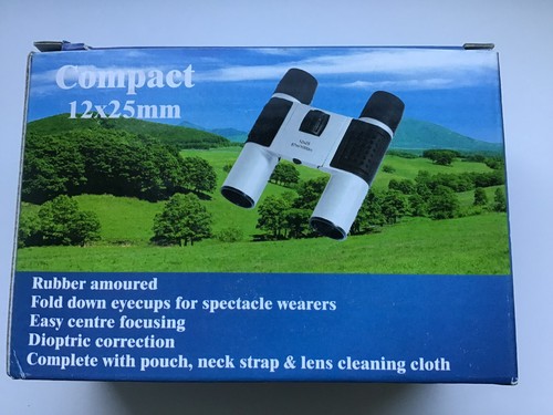 Compact binoculars 12x25mm - binoculars,