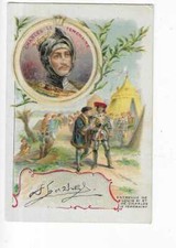 Chromo The Signatures of Famous Characters Charles The Bold